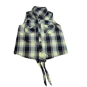 Justice buttondown shirt 6/7